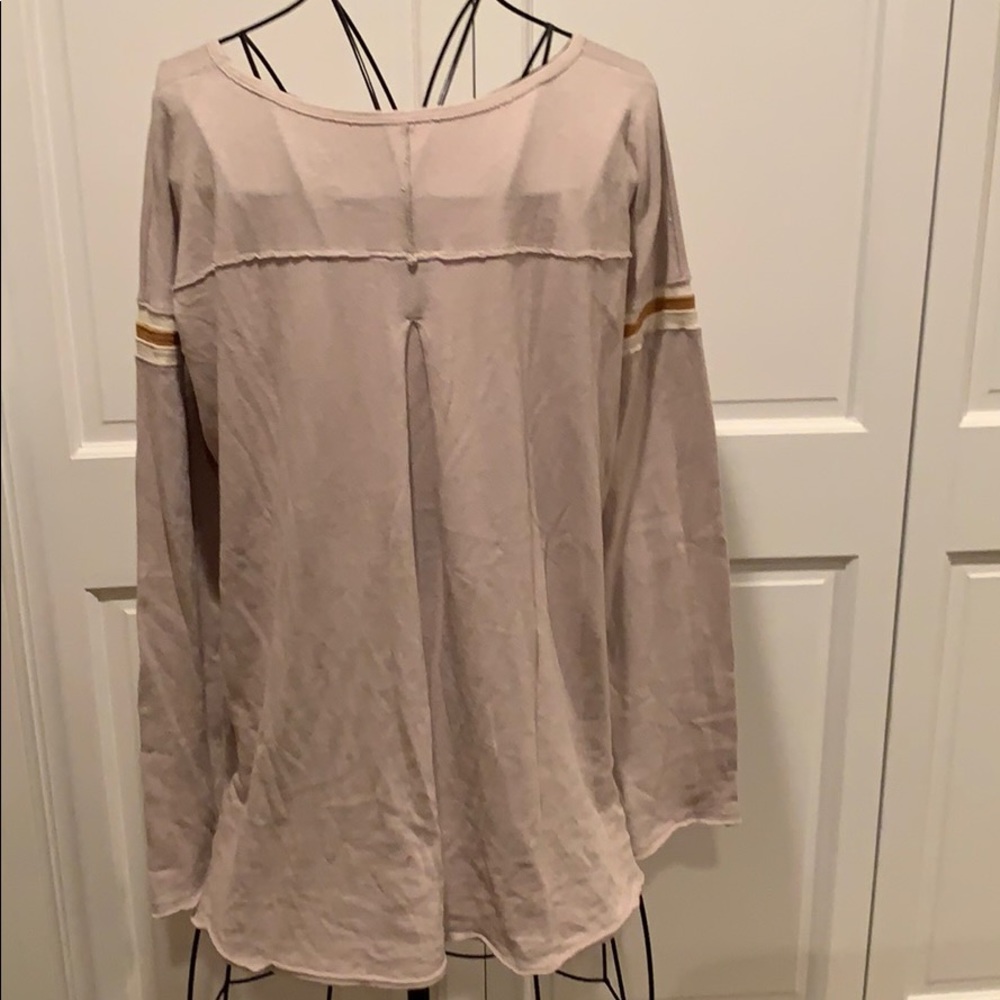 Free People Long Sleeve Blouse - Size Large - Picture 3 of 4